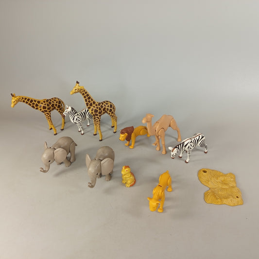 Bundle Safari 10x Tierfiguren Tiere