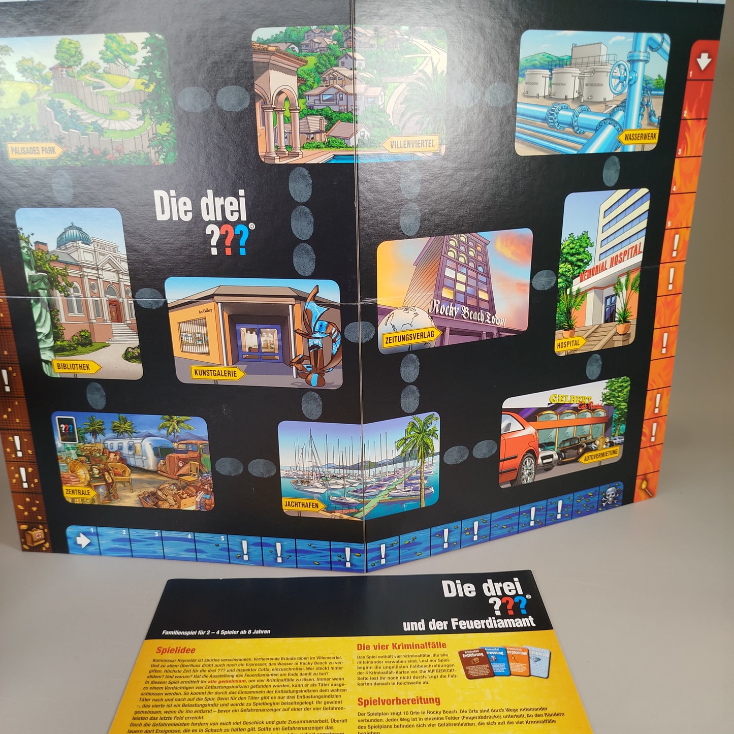 Kosmos Gesellschaftsspiel - Die drei ??? und der Feuerdiamant