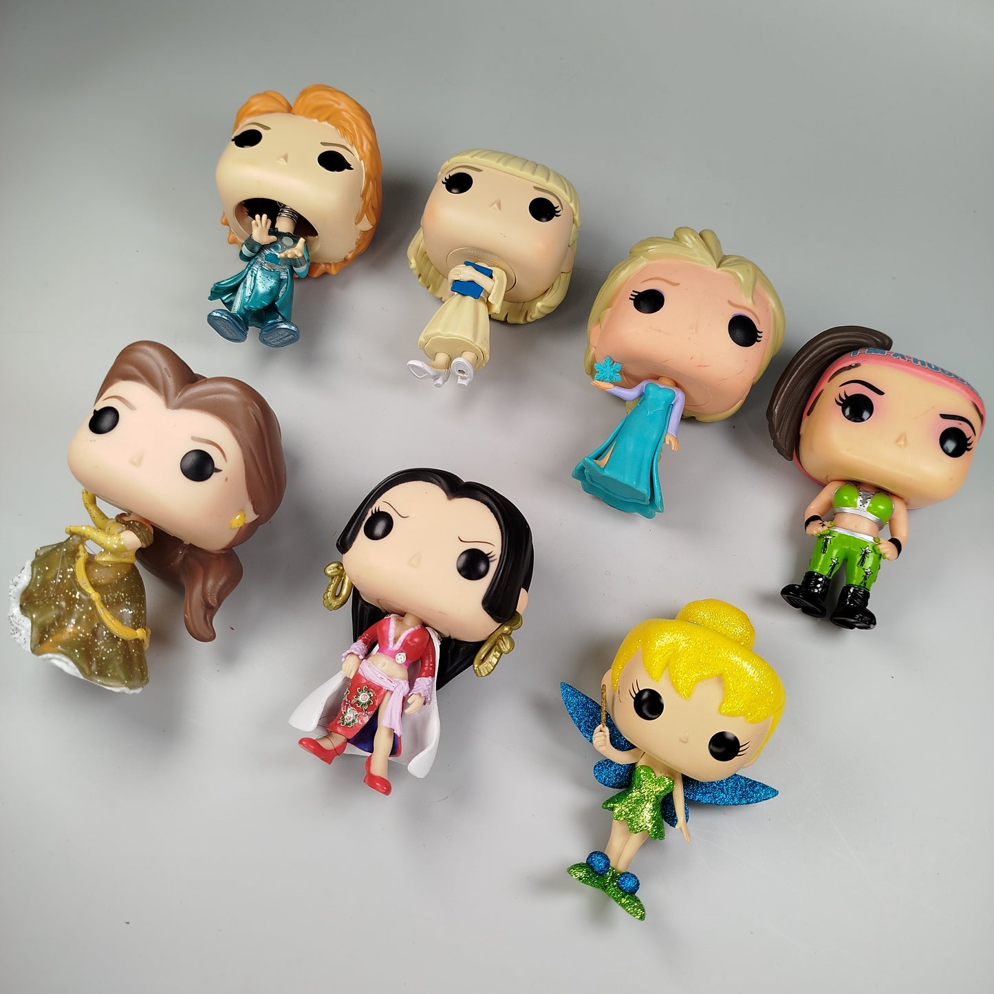 Funko Figuren - Disney Prinzessinnen und Feen - Set von 7