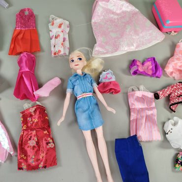 Disney Puppen-Set – Modepuppe mit Kleidung & Zubehör