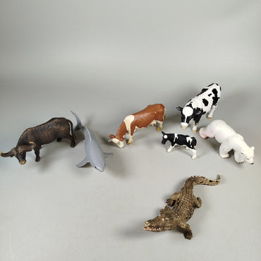Schleich Tierset – Set von 7 Tierfiguren, sehr gut