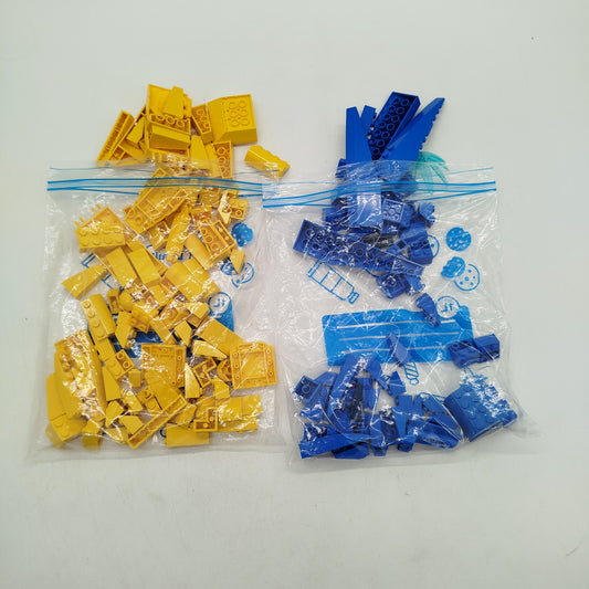 LEGO Bundle Bausteine Blau & Gelb 🧱✨, gebraucht, ab 6 7 8 Jahre | ✅ geprüft