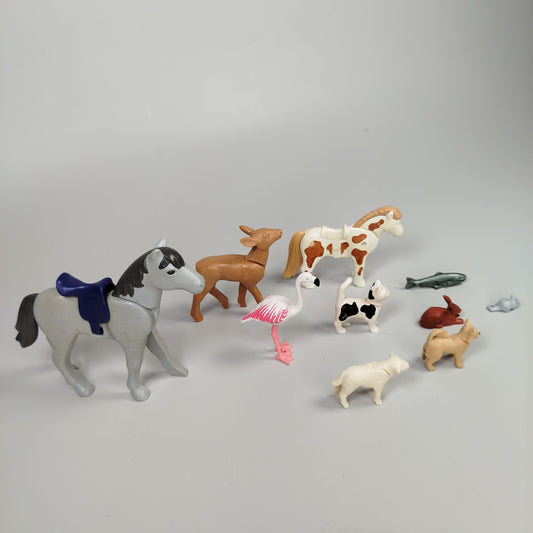 Playmobil Tierfiguren - Bauernhof, Wildtiere & mehr - 10er Set