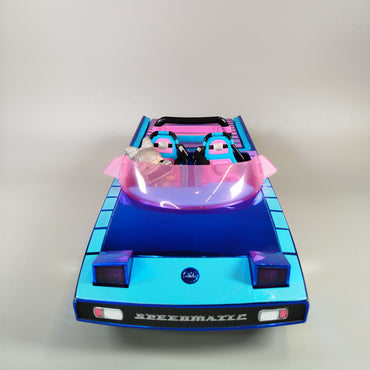 Spielzeugauto Retro-Futuristisch – mit Figur-BB