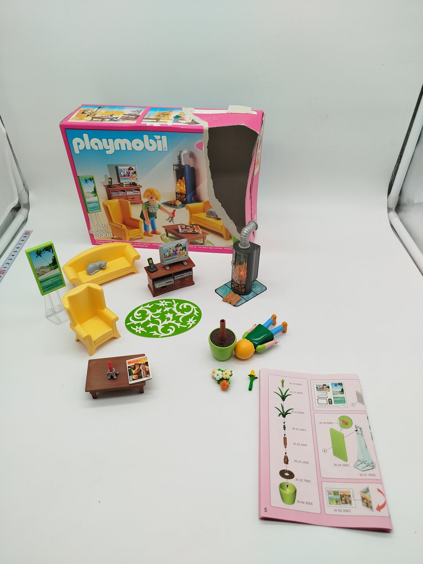 Playmobil City Life Sets 5308, 9268, 9267 - unvollständig