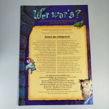 Ravensburger Wer war's? Brettspiel - Kinderspiel des Jahres 2008