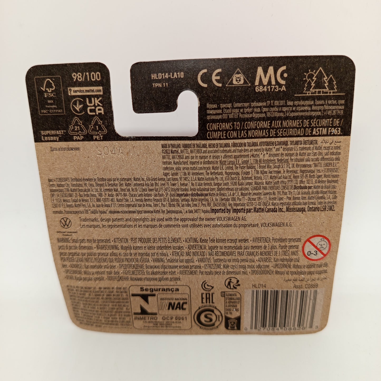 Matchbox 5er-Set – Die-Cast Sammlerautos, BMW, VW, Citroën, OVP, neu