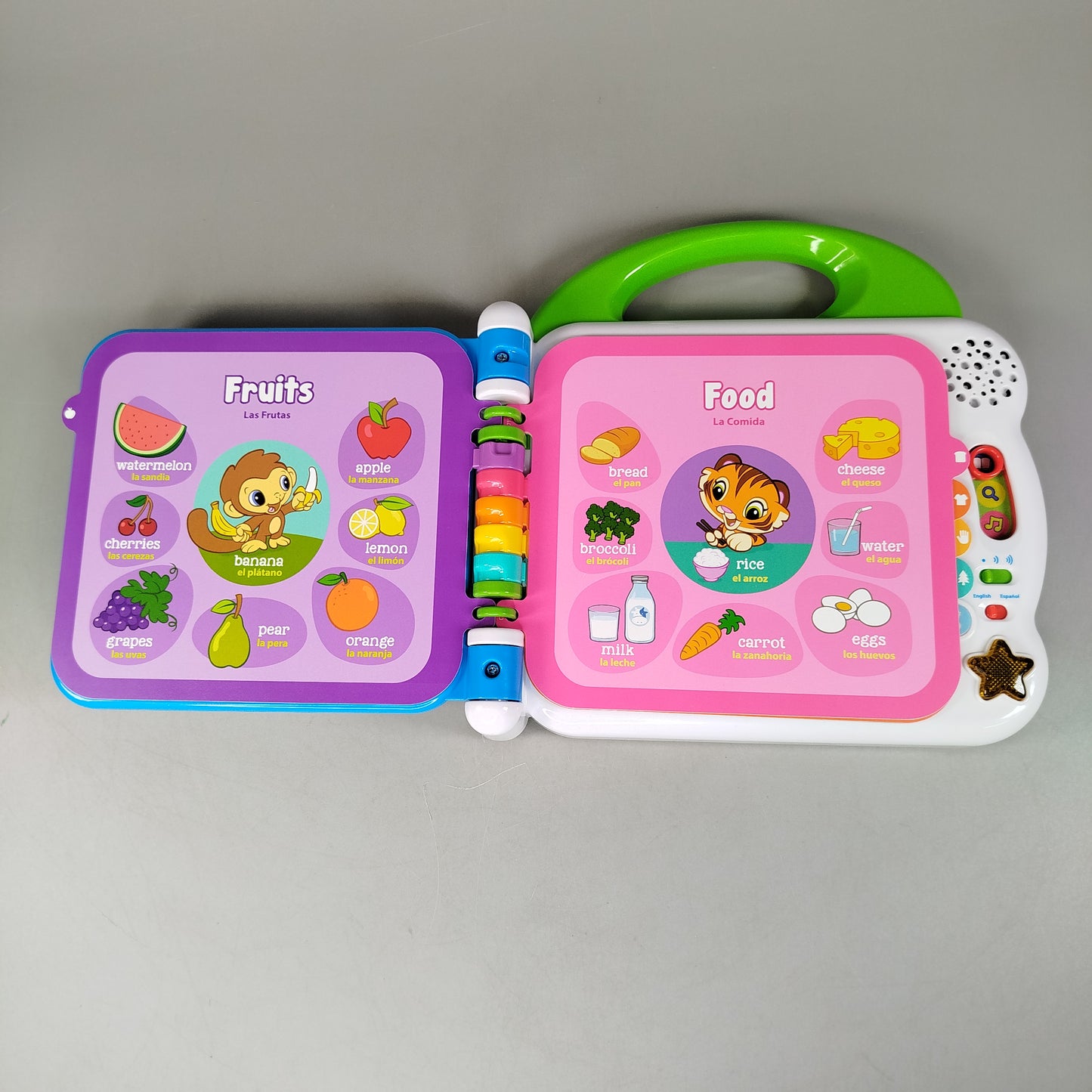 LeapFrog Interaktives Lernbuch – 100 Wörter Englisch/Spanisch, sehr gut