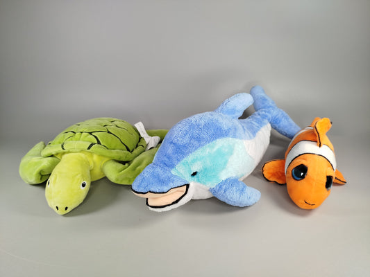 Kuscheltiere - Meeresmotive - Set von 3