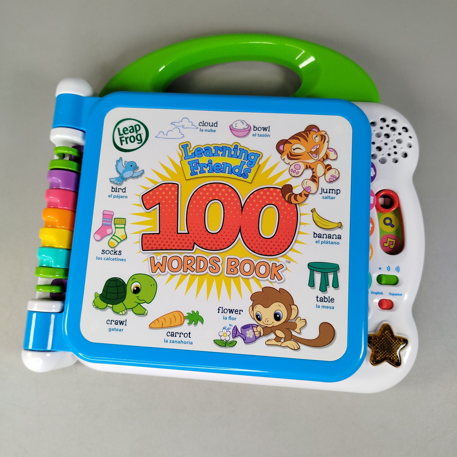 LeapFrog Interaktives Lernbuch – 100 Wörter Englisch/Spanisch, sehr gut