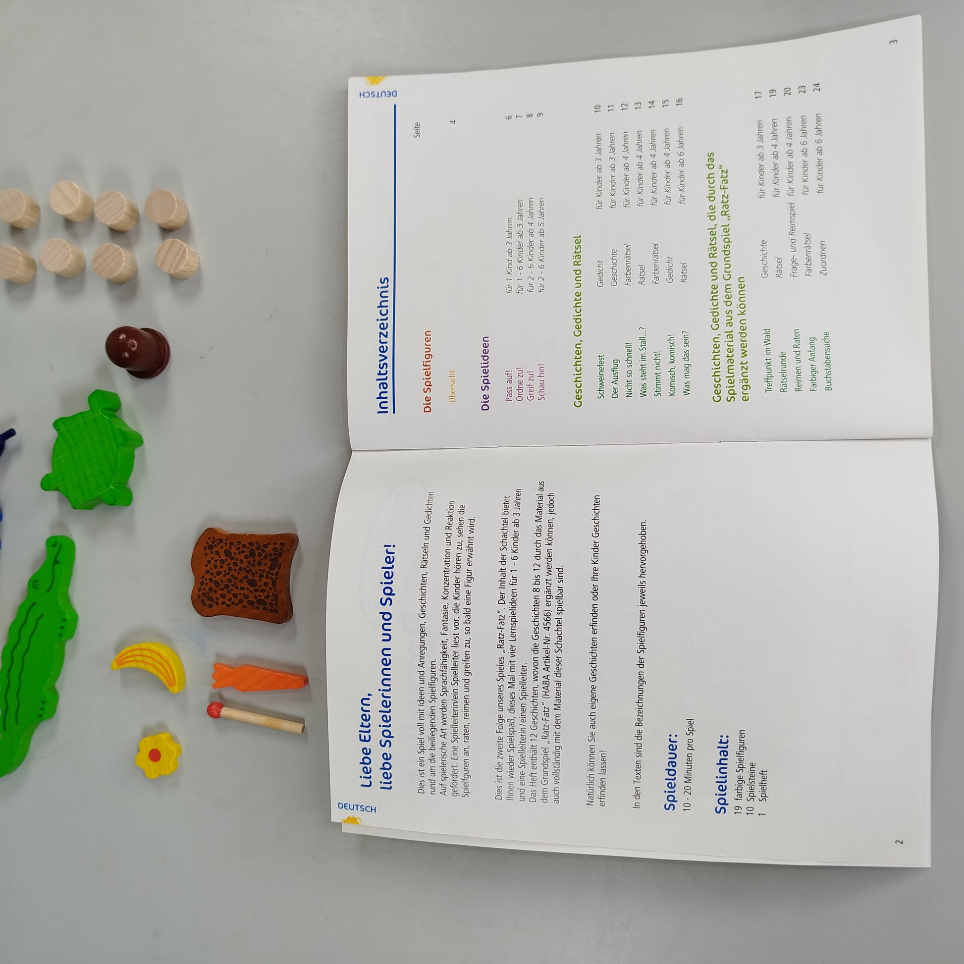 HABA Holzspielzeug und Stoffball Spieleset
