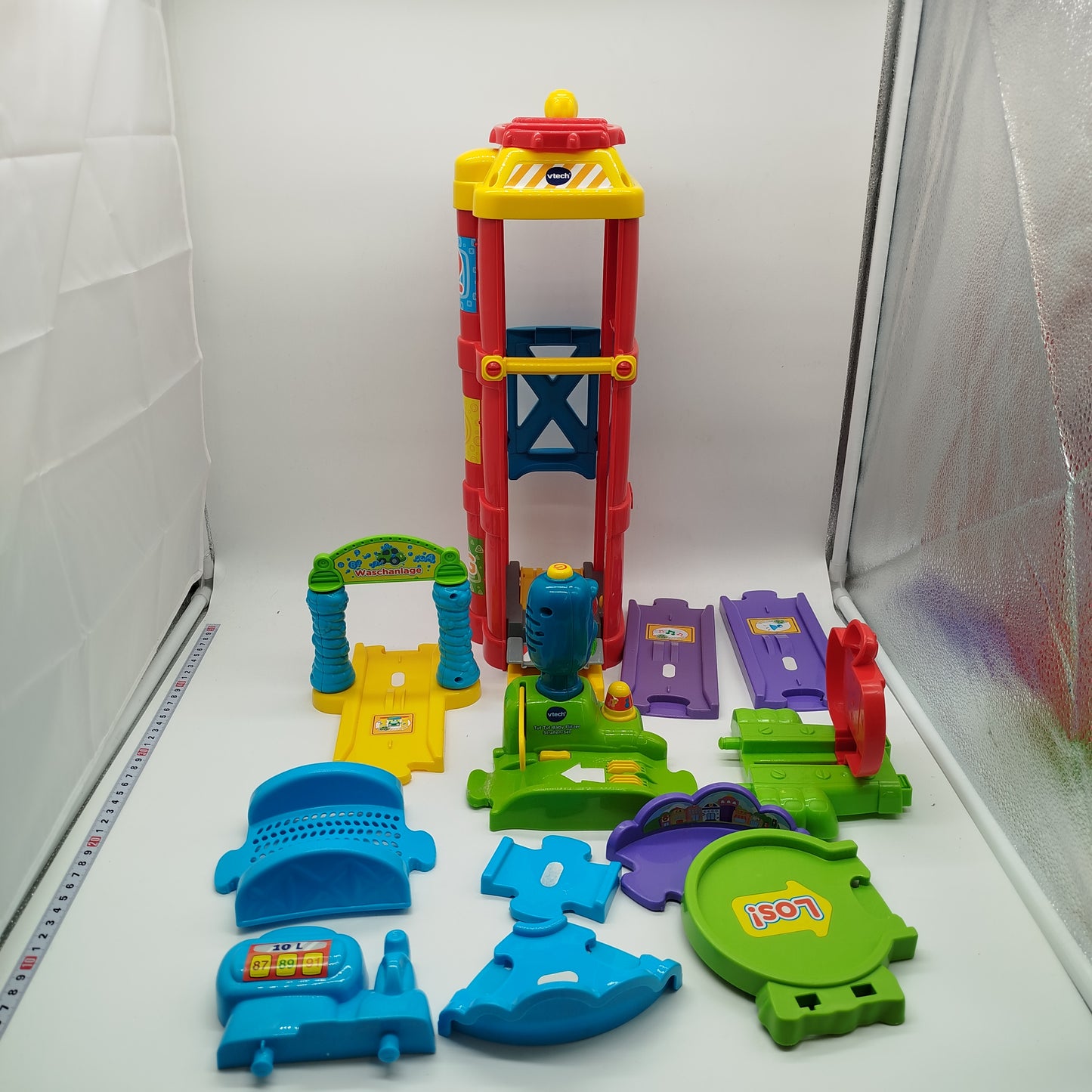 VTech Tut Tut Baby Flitzer Parkgarage – mit Zubehör, ohne OVP