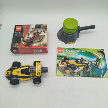 LEGO Bundle Racers & Disney Cars 8228 8201 2x Autos
