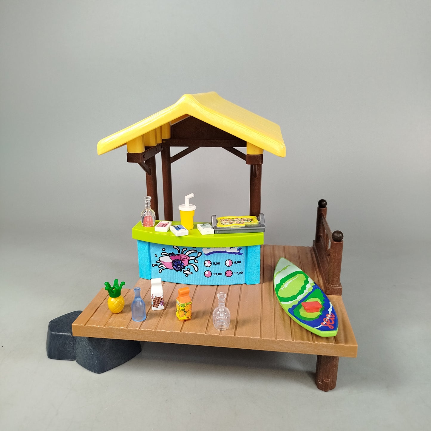 Playmobil Bundle Sommer Snackstand, Boot & Eiswagen Figuren