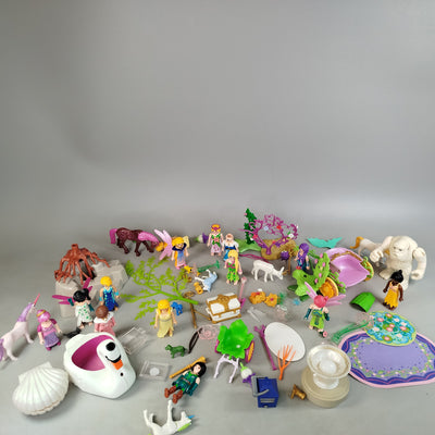 Playmobil Bundle Feen Einhorn&Figuren