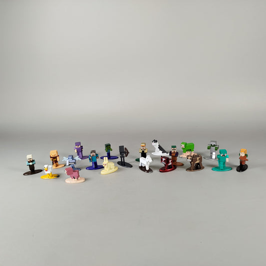 Jada Toys Minecraft Minifiguren – Set von 20, gut erhalten