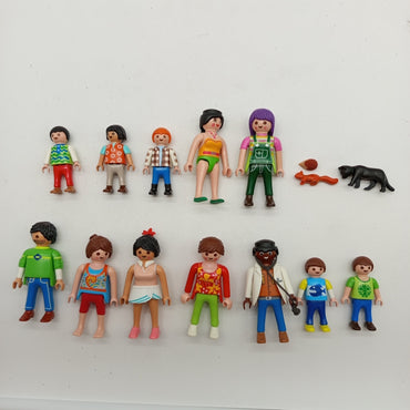 Playmobil Figuren-Set – 15 Figuren mit Zubehör, sehr gut