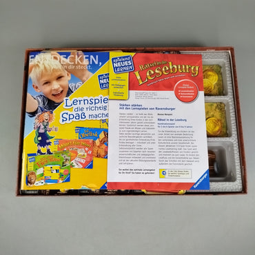 Ravensburger Rätsel in der Leseburg Brettspiel, wie neu, ab 6 Jahre