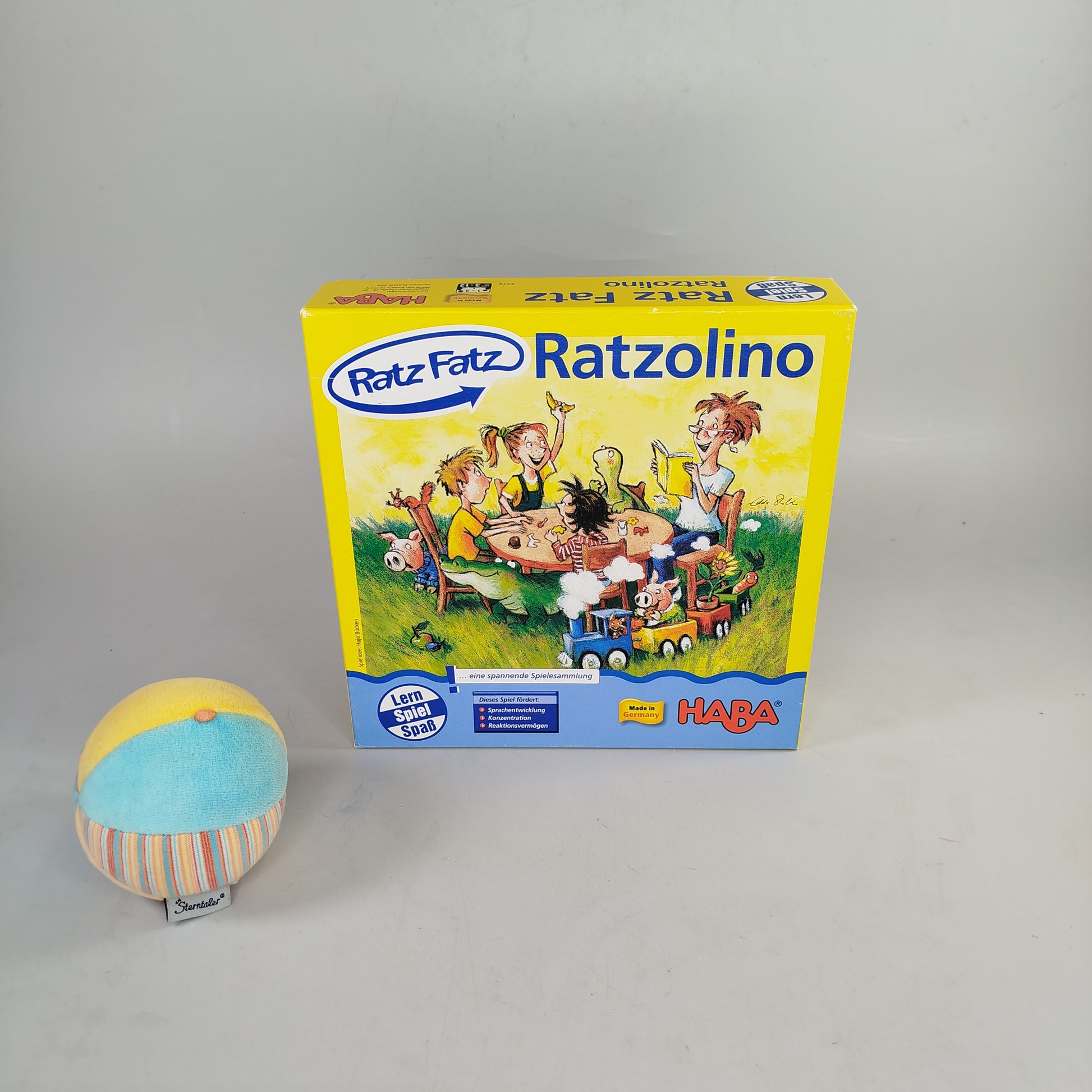 HABA Holzspielzeug und Stoffball Spieleset