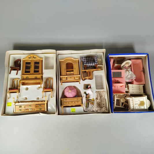 Bundle Puppenhausmöbel 3-teiliges Set