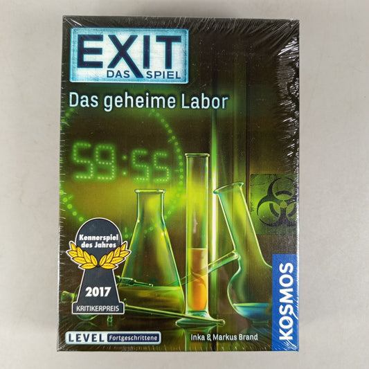 KOSMOS EXIT geheime Labor 692742 Spiel, Neu, ab 10 11 12 Jahre | ✅ geprüft