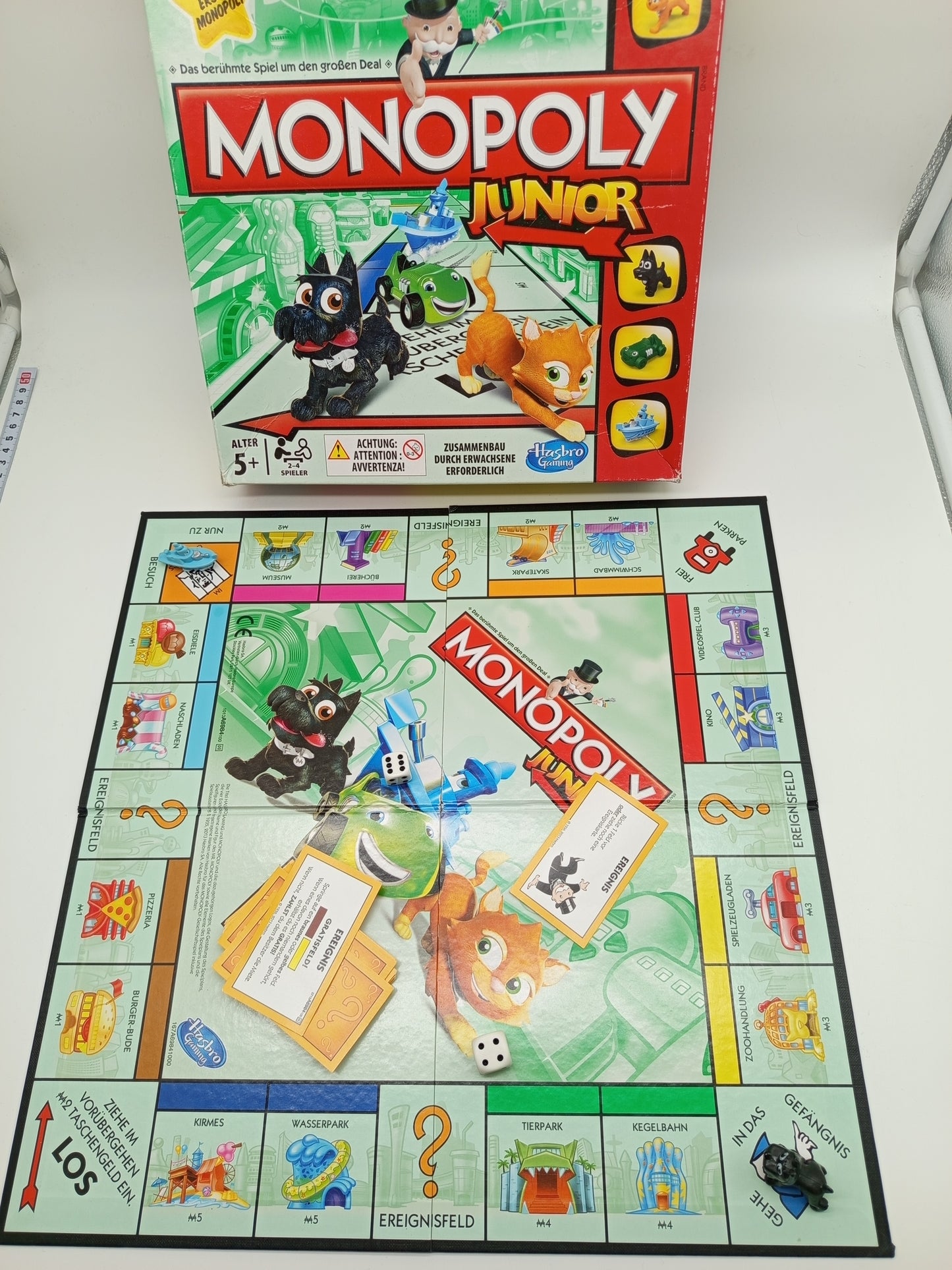 Hasbro Monopoly Junior – Mein erstes Monopoly, Brettspiel, OVP