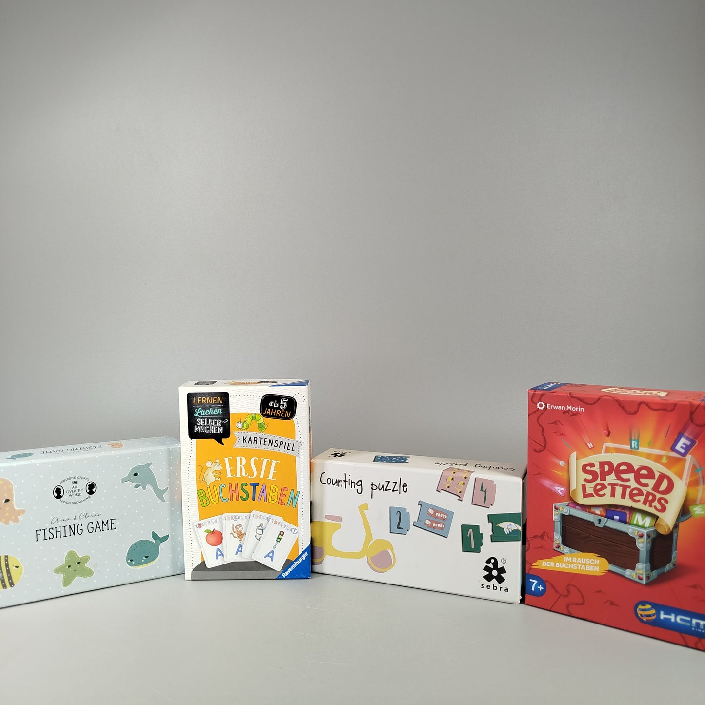 Lernspielzeug-Set - Angelspiel & Puzzle