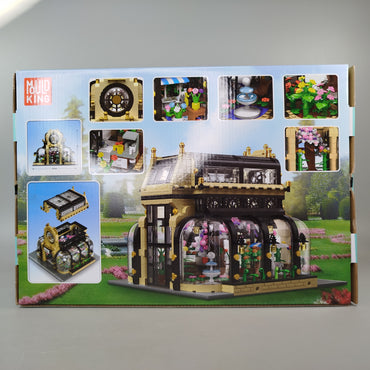 Mould King Novatown 16019 – Botanischer Garten Gebäudebausatz, kompatibel mit LEGO