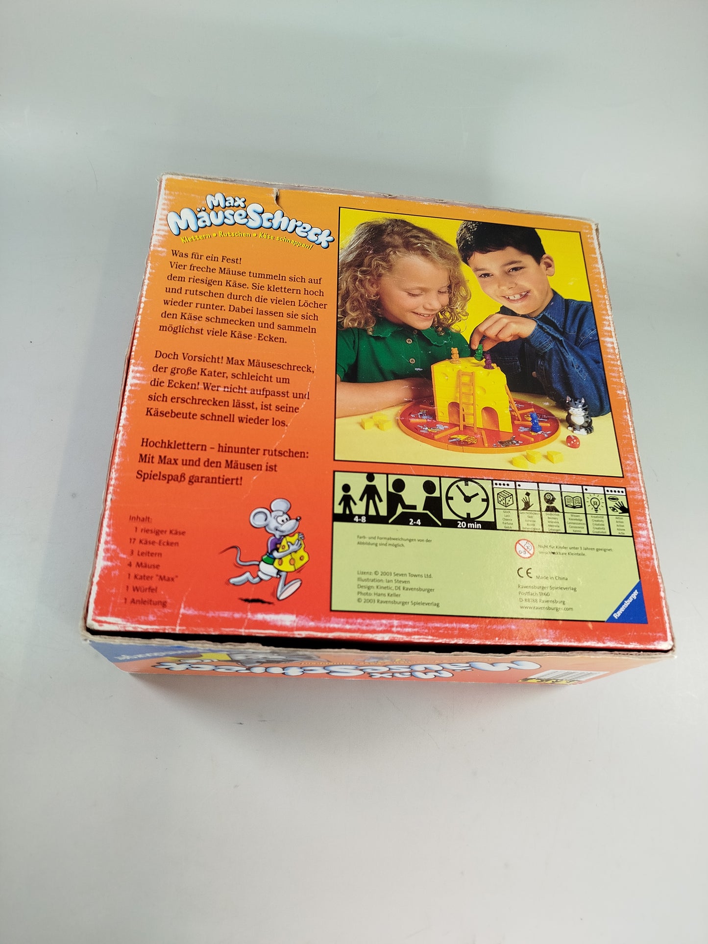 Ravensburger Max Mäuseschreck – Geschicklichkeitsspiel
