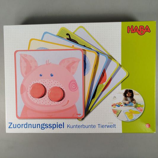 HABA Kunterbunte Tierwelt 301059 Lernspiel