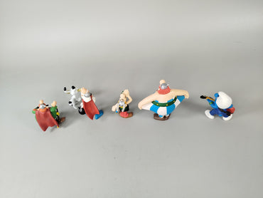 Plastoys Asterix & Obelix Figuren, Set von 6 Charakteren – Sammlerfiguren