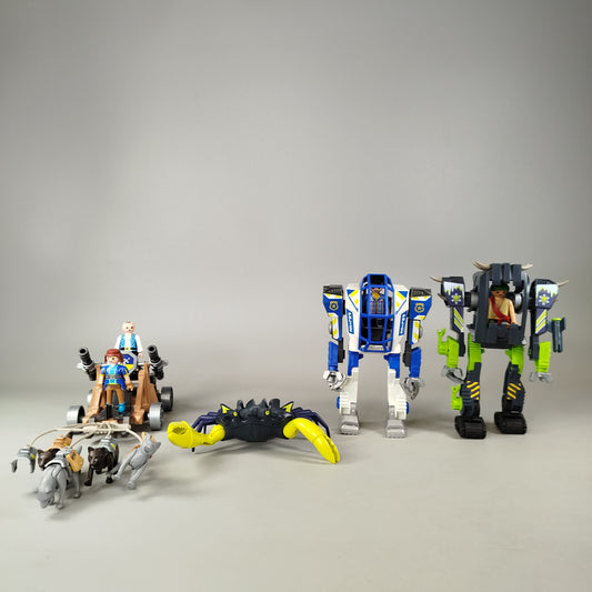Playmobil Bundle Set 4 Figuren & Hundeschlitten, gebraucht, ab 6 Jahre