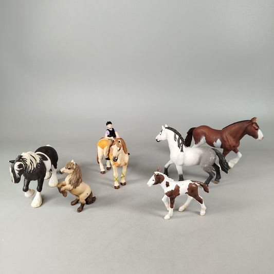 Schleich Bundle Pferde Set von 7 13297 72117 Reiterin