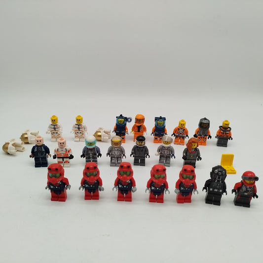 LEGO Minifiguren Set – Weltraum & Piloten, 22 Figuren