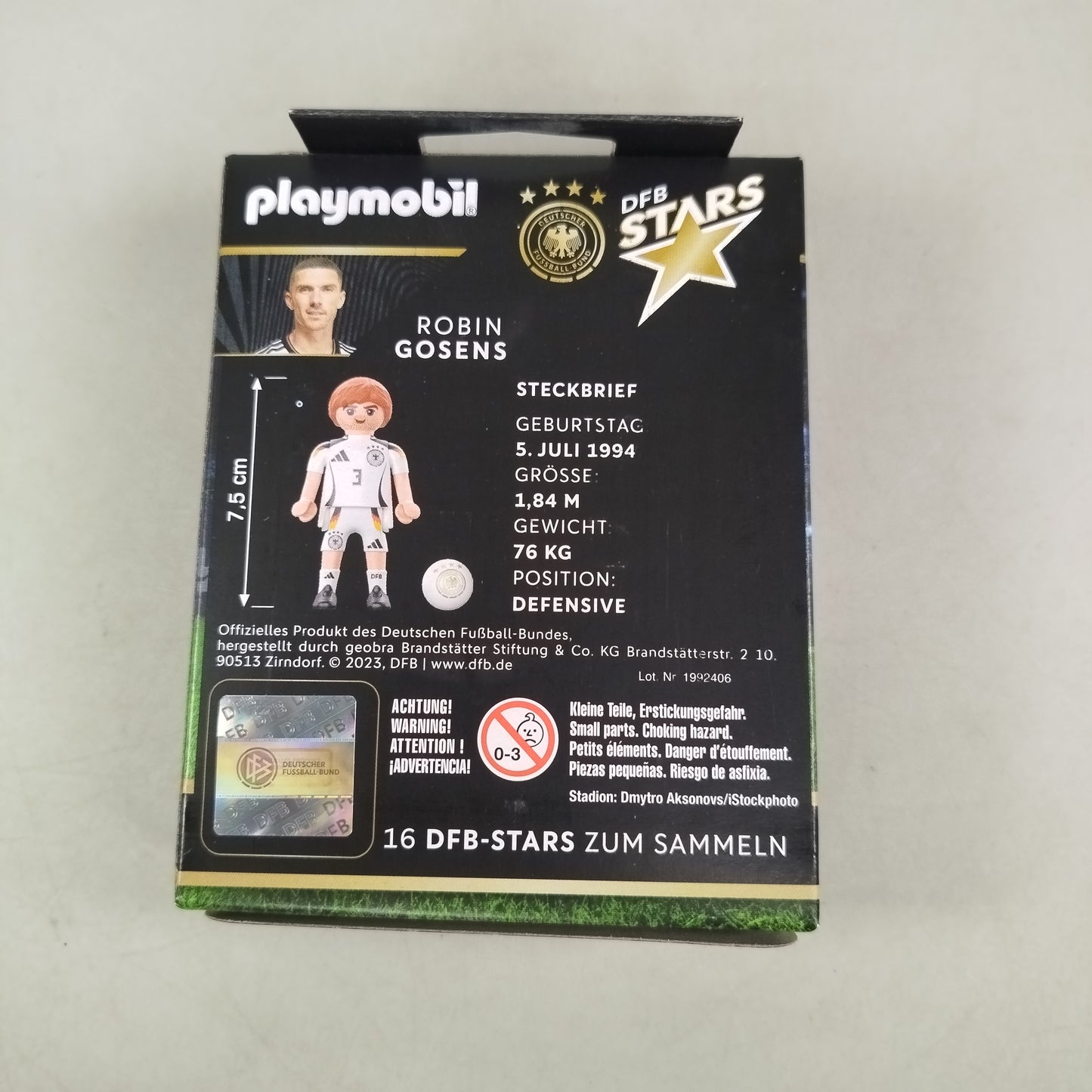 Playmobil Figur Robin Gosens DFB Stars 71666, Neu