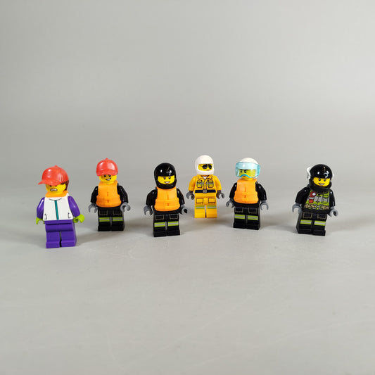 LEGO Minifiguren Set von 6, wie neu