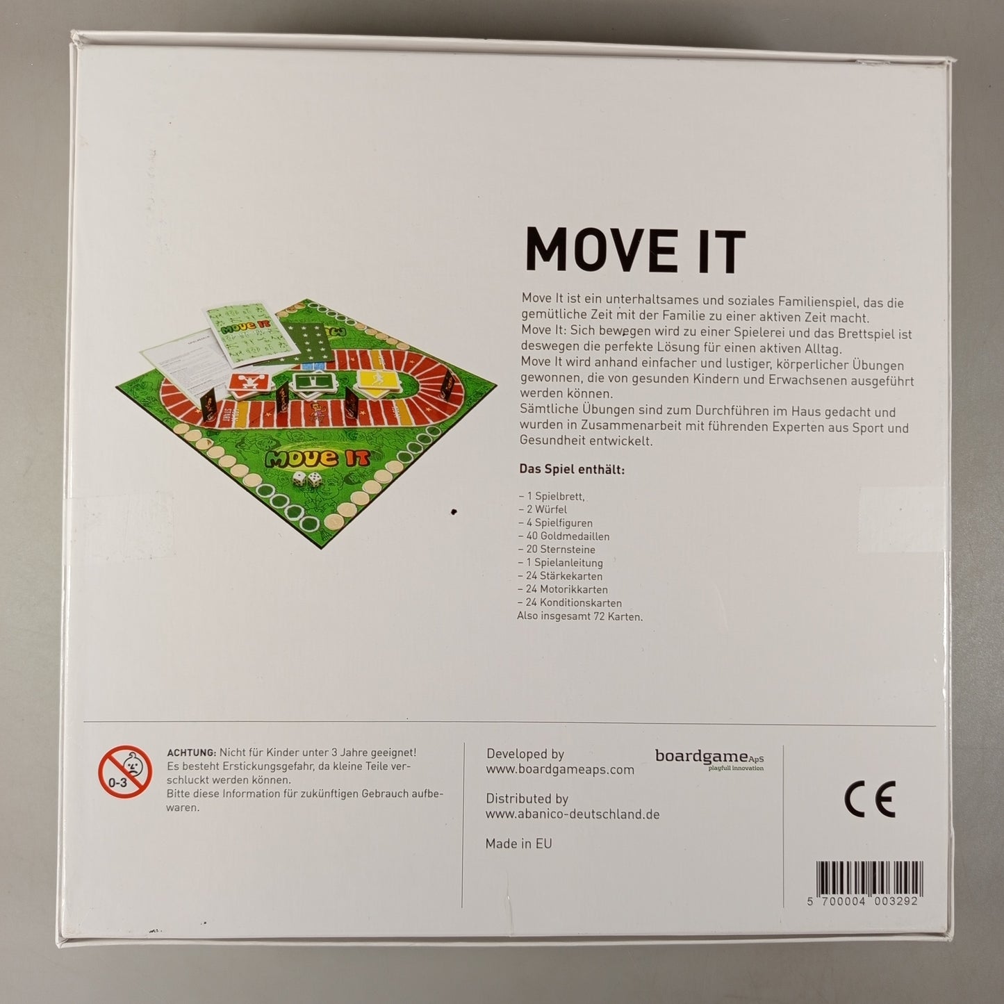 boardgameaps Move It Brettspiel Neuwertig