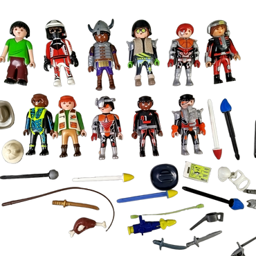 Playmobil Bundle Polizei & Dinosaurier großes Set Figuren & Zubehör