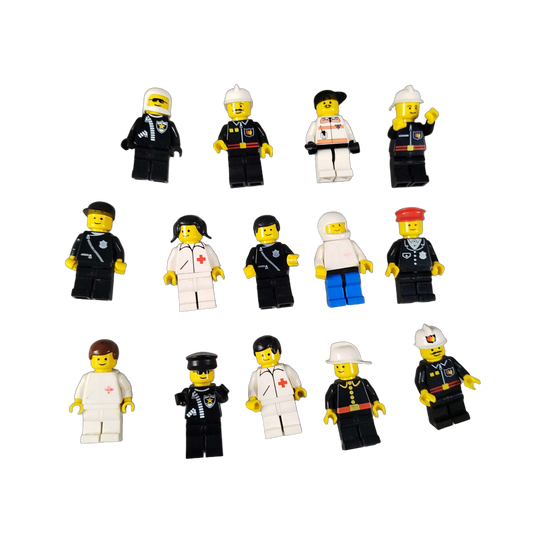 LEGO Bundle Polizei & Rettung 14x Minifiguren