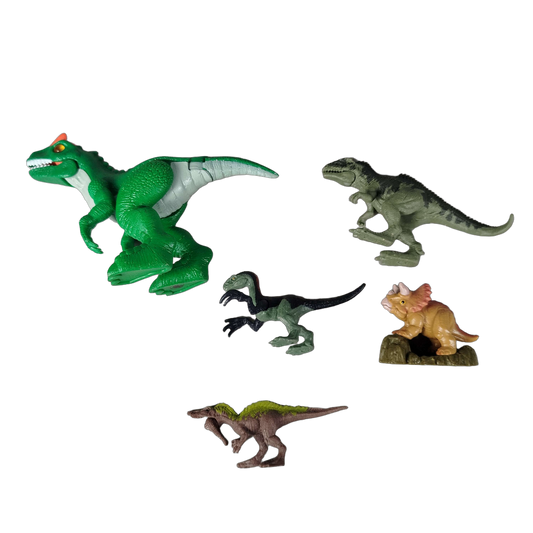 Mattel Bundle Dinosaurier Set von 5 Figuren