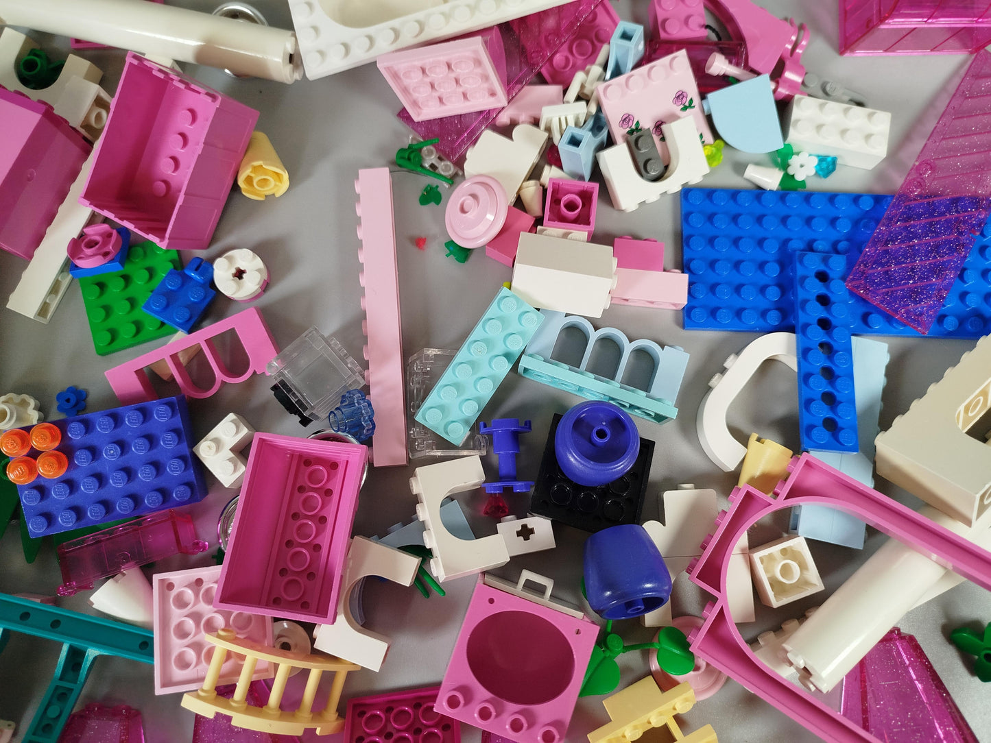 LEGO Prinzessinnenwelt – Schloss Burg Set mit Platte & Zubehör