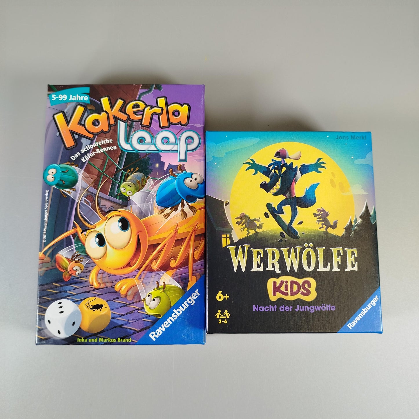 Ravensburger Brettspiele Set - Kakerlaloop & Werwölfe KIDS