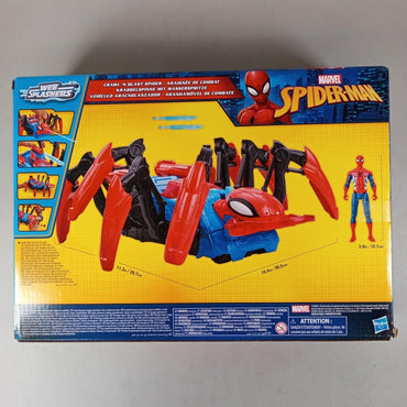 Hasbro Spider-Man Crawl N Blast Actionfigur-Set Neu
