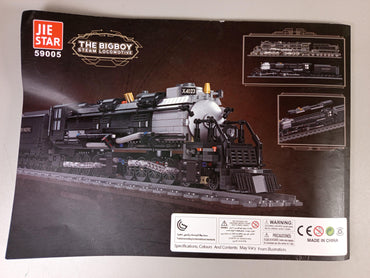JIE STAR Bausteinzug Big Boy Dampflokomotive 59005, kompatibel mit LEGO