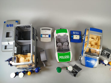 Playmobil Polizei Spielset - Fahrzeuge & Figuren, gut erhalten