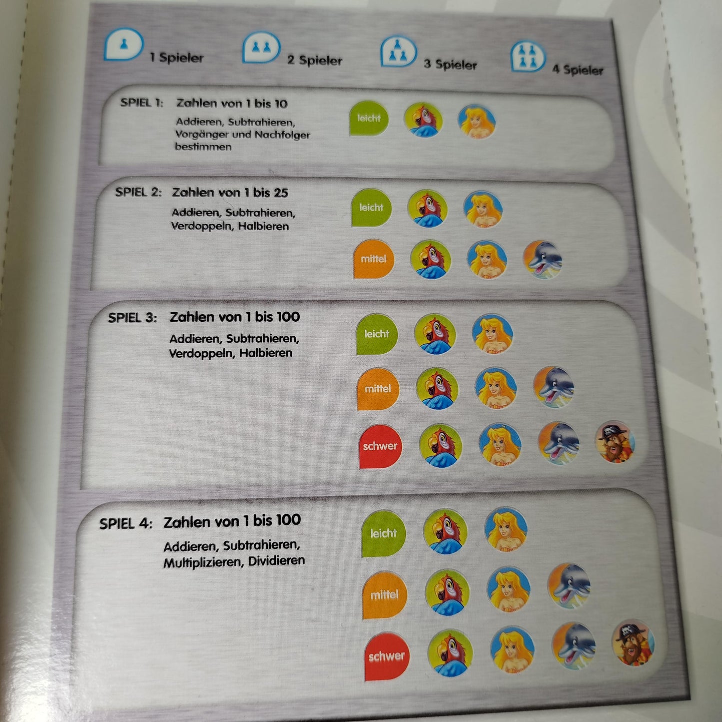 Ravensburger Brettspiel – Das Geheimnis der Zahleninsel