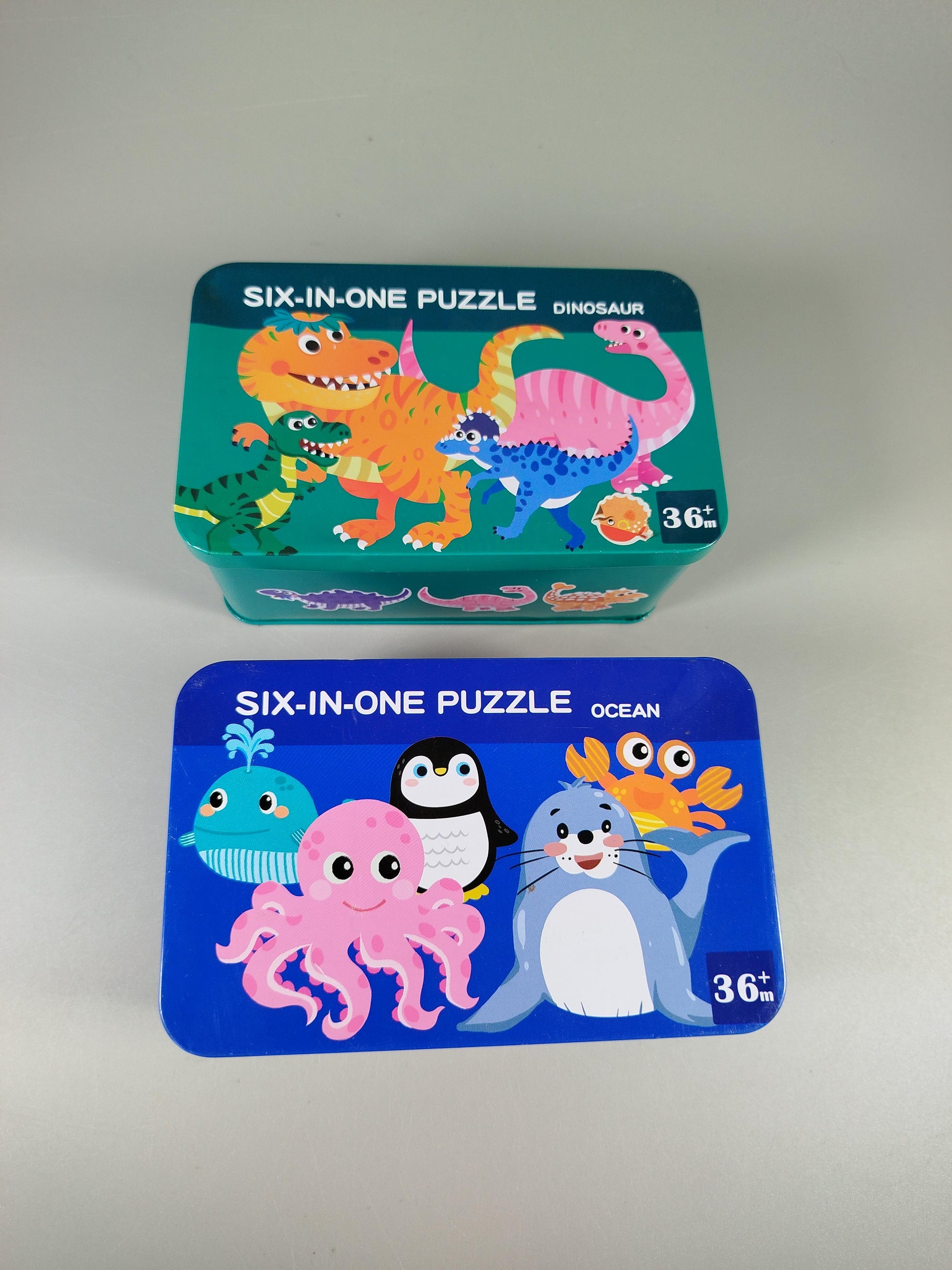 Ravensburger Puzzle-Set von 3 - Rettung, Dinosaurier, Ozean