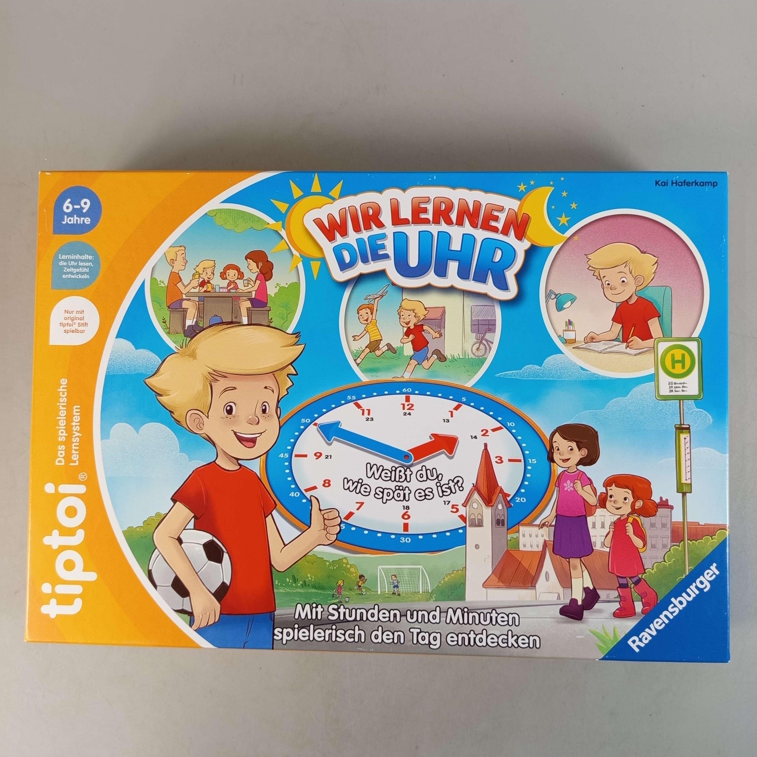 Ravensburger tiptoi Wir lernen die Uhr 00126 Buch, gebraucht, ab 6 Jahre