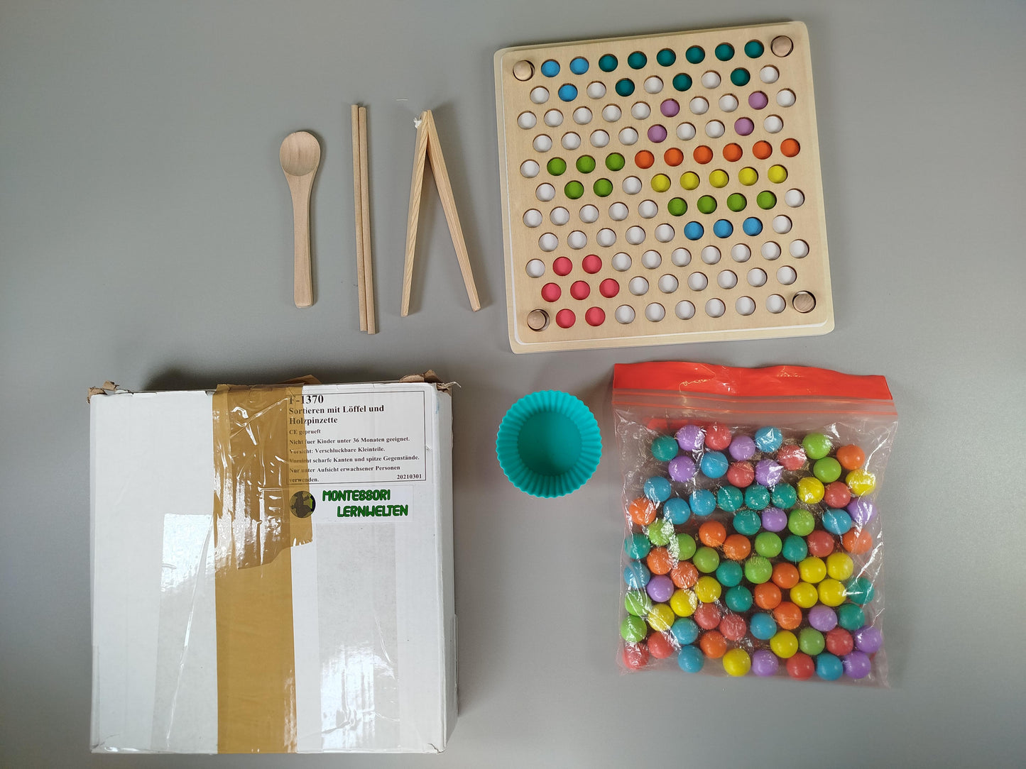Holzspielzeug Set - Holz Krankenhaus & Montessori Spiel