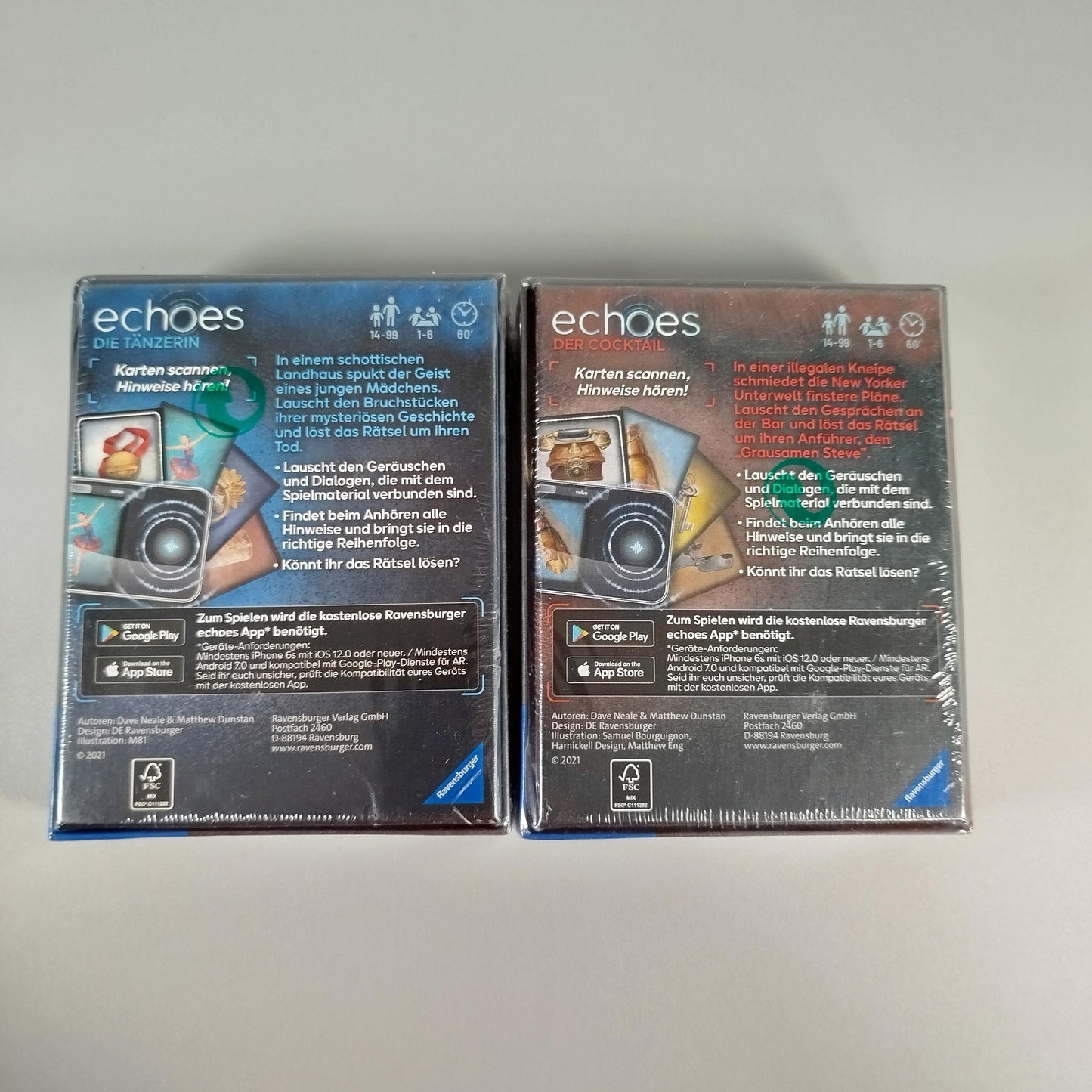 Ravensburger Echoes Audio Mystery Spiel - 2er Set